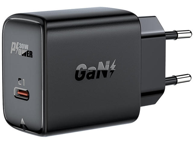 Зарядни устройства Acefast Fast Charge Wall Charger A21 GaN PD30W (1xUSB-C) EU