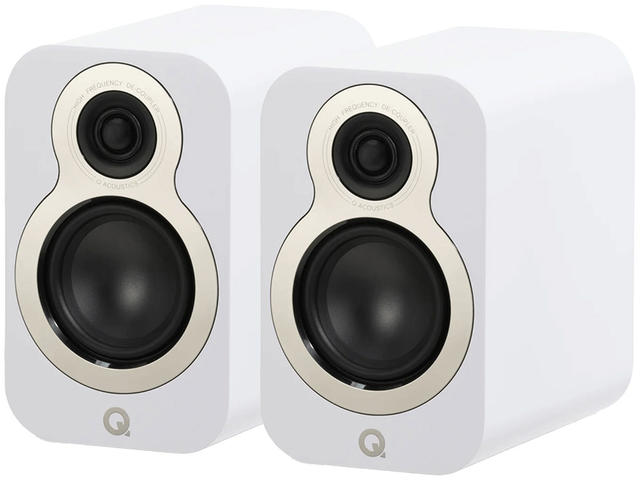 Колони Q Acoustics 3010c - бял мат