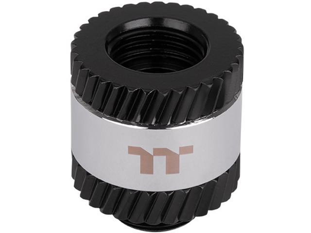 Фитинги Thermaltake Pacific SF Female to Male 20mm Extender – Silver Black