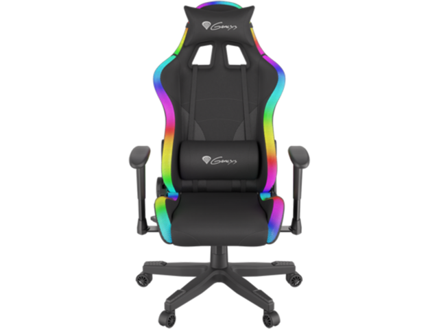 Геймърски столове Genesis Gaminng Chair Trit 600 RGB Black, с нарушена опаковка