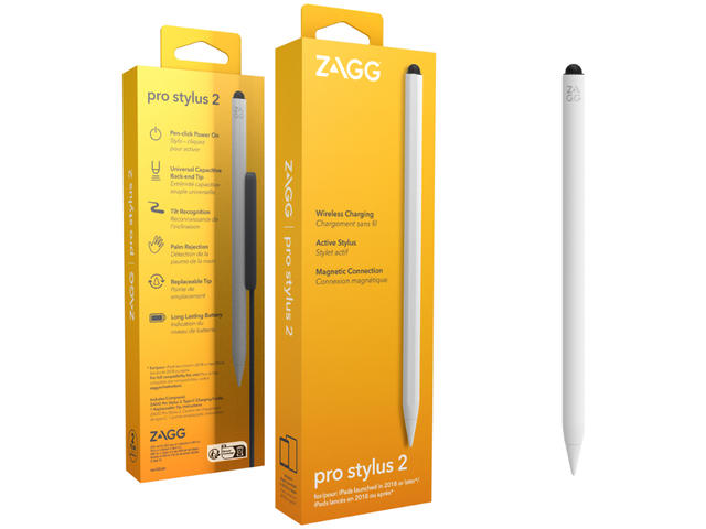 Аксесоари за таблети ZAGG Pro Stylus 2 Universal Stylus, White