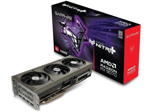 Видео карти Sapphire NITRO+ AMD Radeon RX 9070 OC 16GB