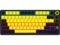 Клавиатури LORGAR KBP7075W, Wireless, Black/yellow, EN layout