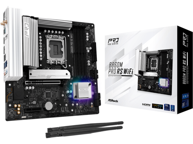 Дънни платки ASRock B860M Pro RS WiFi