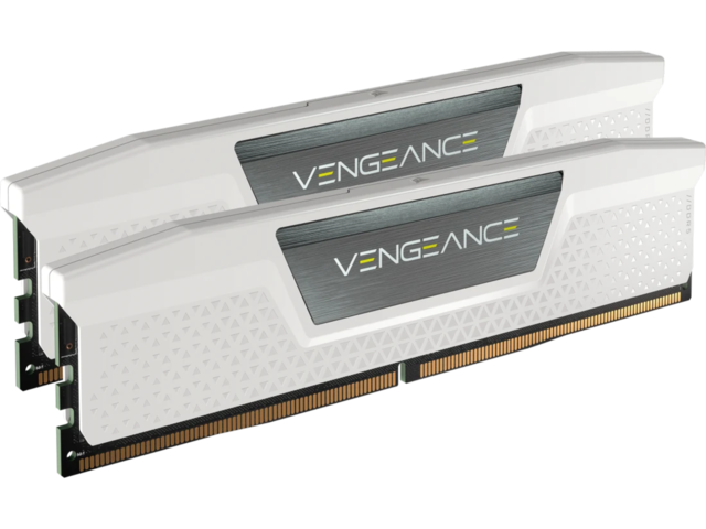 Оперативна памет 32GB (2x16GB) DDR5 6000 MT/s CL36 Corsair VENGEANCE White