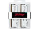 Оперативна памет 64GB (2x32GB) DDR5 6000 MT/s CL30 Kingston FURY Beast White RGB EXPO