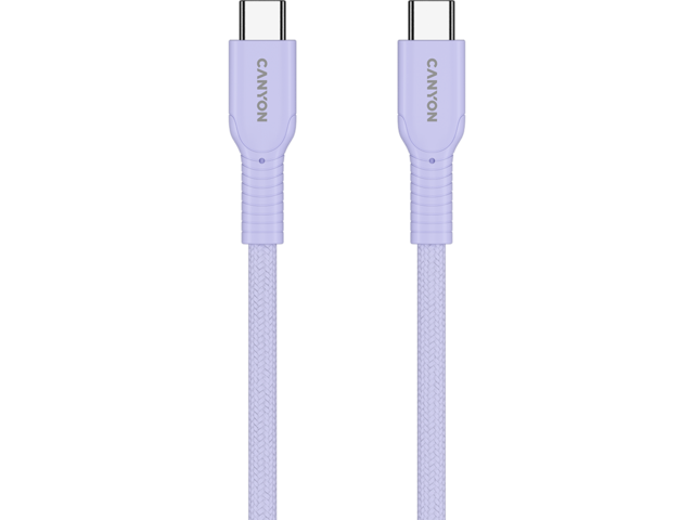 Кабели и Адаптери Canyon Charge & Sync Cable OnWire 60CL , Purple