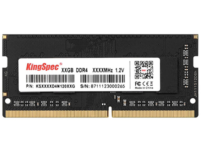 Оперативна памет 8GB DDR4 2666 MT/s KingSpec SODIMM