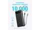 Външни батерии Anker Power Bank (20K, 87W, вграден USB-C кабел), Black