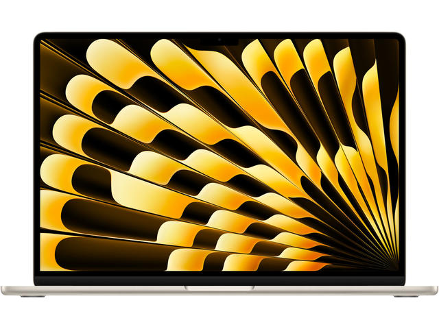 Лаптопи Apple MacBook Air 15.3" Starlight (2024)