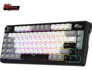 Клавиатури Royal Kludge RK L75 Knight Black, Cream switch