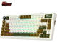 Клавиатури Royal Kludge RK L75 Palm Green, Cream switch