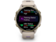 Смарт часовници Garmin Forerunner® 970 - Soft Gold Titanium с French Grey корпус и French Grey/Translucent Indigo каишка 