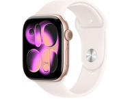 Смарт часовници Apple Watch S11 GPS 42mm Rose Gold Aluminium Case with Light Blush Sport Band - M/L