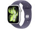 Silver Aluminium Case / Purple Fog Sport Band - S/M