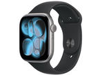Смарт часовници Apple Watch S11 GPS + Cellular 42mm Space Grey Aluminium Case with Black Sport Band - M/L