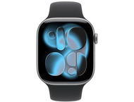 Смарт часовници Apple Watch S11 GPS + Cellular 42mm Space Grey Aluminium Case with Black Sport Band - M/L