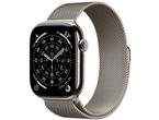 Смарт часовници Apple Watch S11 GPS + Cellular 46mm Natural Titanium Case with Natural Milanese Loop - M/L
