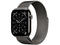 Смарт часовници Apple Watch S11 GPS + Cellular 46mm Slate Titanium Case with Slate Milanese Loop - M/L