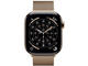 Смарт часовници Apple Watch S11 GPS + Cellular 46mm Gold Titanium Case with Gold Milanese Loop - M/L