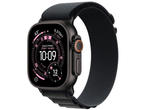 Смарт часовници Apple Watch Ultra 3 Cellular 49mm Titanium Case with Black Alpine Loop - Medium