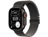 Смарт часовници Apple Watch Ultra 3 Cellular 49mm Black Titanium Case with Black Titanium Milanese Loop - Large