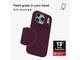 Калъфи ZAGG Cases Manhattan Snap iPhone 17 Pro Max Black Cherry