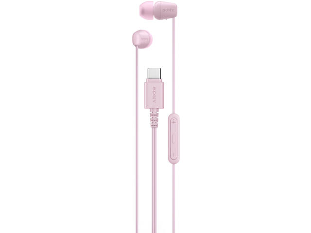 Слушалки Sony IER-EX15C USB-C, Pink