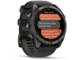 Смарт часовници Garmin fēnix 8 Pro - 51 мм, AMOLED, Sapphire - Carbon grey DLC titanium с Black/pebble grey силиконова каишка