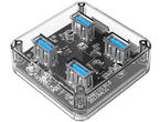 USB Хъб Orico MH4U-U3-10-CR