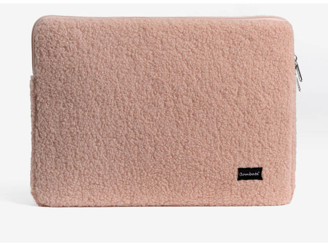 Чанти за Лаптопи Bombata Teddy Sleeve Pink, 13-14"