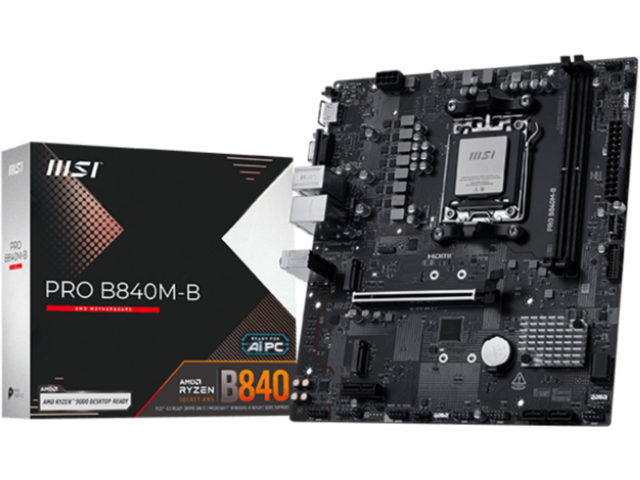 Дънни платки MSI PRO B840M-B