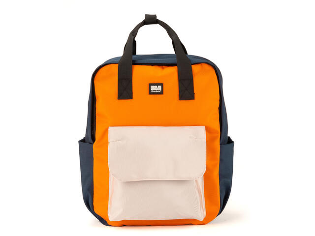 Чанти за Лаптопи Bombata Urban Backpack Rio Dark blue-Yellow-White