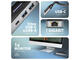 USB Хъб Axagon HMC-6GLN