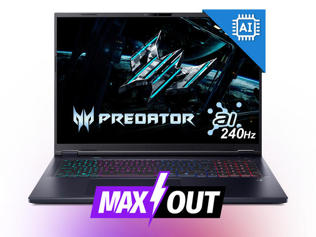 Лаптопи Acer Predator Helios Neo 18 AI (PHN18-72) - MAXOUT