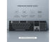 Клавиатури Satechi SM3 Slim Mechanical Backlit Bluetooth Keyboard (Light) - US - Dark