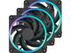 Вентилатори Fractal Design Momentum 14 RGB Black 3-pack