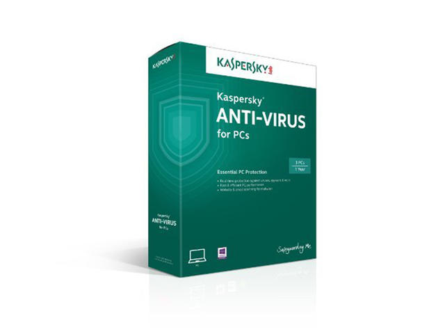 Антивирус Kaspersky Anti-Virus 2014, 3-Desktop, 1 year, Base Box