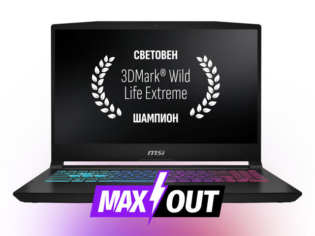 Лаптопи MSI Katana 15 HX B14WGK - MAXOUT