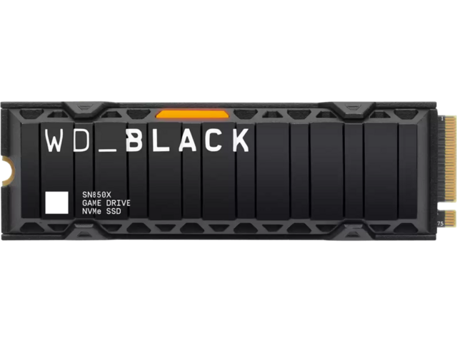 SSD 1TB WD_BLACK SN850X POWERED BY SANDISK, с Heatsink