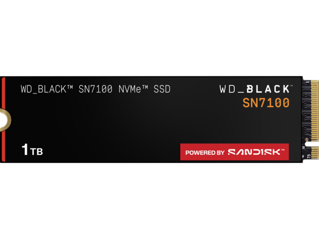SSD 1TB WD_BLACK SN7100 POWERED BY SANDISK