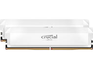 Оперативна памет 32GB (2x16GB) DDR5 6400 MT/s CL32 Crucial Pro OC Gaming White
