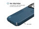Калъфи Speck iPhone 17 Pro Max, Presidio2 Grip, MagSafe, Deep Sea/Silver Metallic
