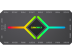 Аксесоари за вентилатори Gamemax V4.0 PWM ARGB HUB BK