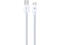 Кабели и Адаптери Dviced Cable USB-A to USB-C Nylon Textile 1,25m - White