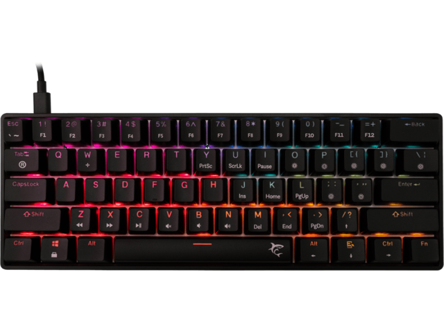 Клавиатури White Shark SHINOBI v2, RED OUTEMU Switch, черна