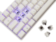Клавиатури White Shark SHINOBI v2, Brown switches, бяла