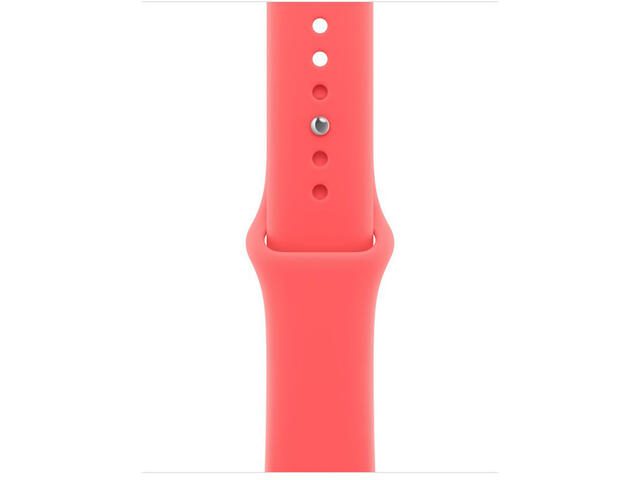 Каишки Apple Watch 40mm Sport Band: Bright Guava Sport Band - S/M (SEASONAL)
