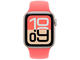 Каишки Apple Watch 40mm Sport Band: Bright Guava Sport Band - S/M (SEASONAL)