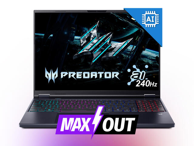 Лаптопи Acer Predator Helios Neo 16 AI (PHN16-73) - MAXOUT